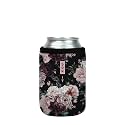 Sok It Can Sok Sleeve for Beer &amp; Soda Insulated Neoprene Cover (Bloom at Night, 12oz Can Sleeve)