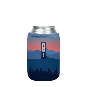 sok it cansok sleeve for beer amp soda insulated neoprene cover blue ridge 12oz can sleeve