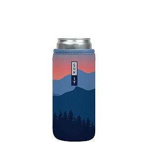 sok it cansok sleeve for beer amp soda insulated neoprene cover blue ridge 12oz slim can sleeve