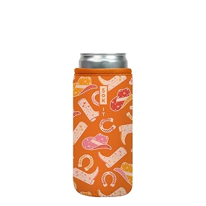 sok it cansok sleeve for beer amp soda insulated neoprene cover cowgirl couture 12oz slim can sleeve