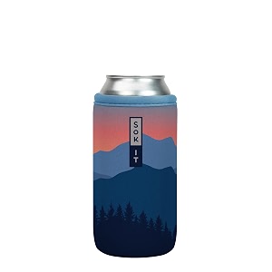 sok it cansok sleeve for beer amp soda insulated neoprene cover blue ridge 16oz can sleeve
