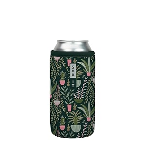 sok it cansok sleeve for beer amp soda insulated neoprene cover green living 16oz can sleeve