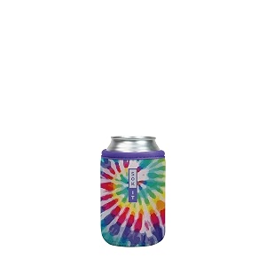 sok it cansok sleeve for beer amp soda insulated neoprene cover rainbow tie dye 12oz can sleeve