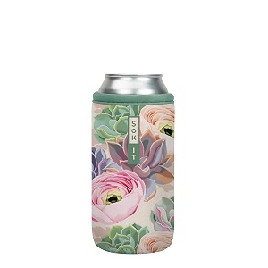 sok it cansok sleeve for beer amp soda insulated neoprene cover pastel splendor 16oz can sleeve