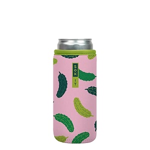 sok it cansok sleeve for beer amp soda insulated neoprene cover pickle me pink 12oz slim can sleeve