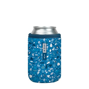 sok it cansok sleeve for beer amp soda insulated neoprene cover sky terrazzo 12oz can sleeve