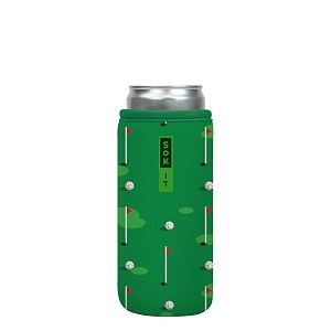 sok it cansok sleeve for beer amp soda insulated neoprene cover golf 12oz slim can sleeve