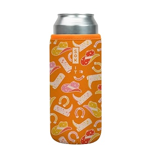 sok it cansok sleeve for beer amp soda insulated neoprene cover cowgirl couture 25oz can sleeve