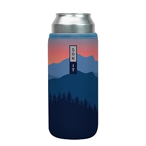 sok it cansok sleeve for beer amp soda insulated neoprene cover blue ridge 25oz can sleeve