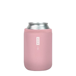 sok it cansok sleeve for beer amp soda insulated neoprene cover millennial pink 12oz can sleeve