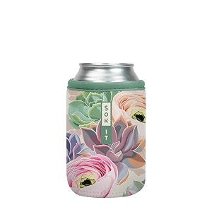 sok it cansok sleeve for beer amp soda insulated neoprene cover pastel splendor 12oz can sleeve