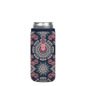 sok it cansok sleeve for beer amp soda insulated neoprene cover floral burst 12oz slim can sleeve