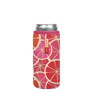 sok it cansok sleeve for beer amp soda insulated neoprene cover sunshine slices 12oz slim can sleeve