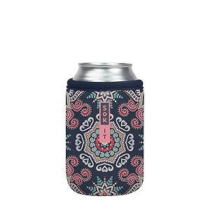 sok it cansok sleeve for beer amp soda insulated neoprene cover floral burst 12oz can sleeve