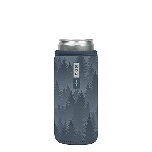 sok it cansok sleeve for beer amp soda insulated neoprene cover foggy woods 12oz slim can sleeve