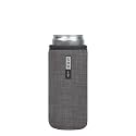 Sok It CanSok Sleeve for Beer &amp; Soda Insulated Neoprene Cover (Anthracite, 12oz Slim Can Sleeve)
