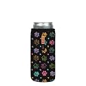 Sok It CanSok Sleeve for Beer &amp; Soda Insulated Neoprene Cover (Furry Footprints, 12oz Slim Can Sleeve)