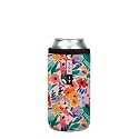 Sok It CanSok Sleeve for Beer &amp; Soda Insulated Neoprene Cover (Abstract Floral, 16oz Can Sleeve)