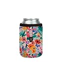 Sok It CanSok Sleeve for Beer &amp; Soda Insulated Neoprene Cover (Abstract Floral, 12oz Can Sleeve)