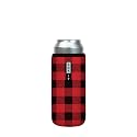 Sok It CanSok Sleeve for Beer &amp; Soda Insulated Neoprene Cover (Buffalo Check, 25oz Can Sleeve)
