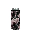 Sok It CanSok Sleeve for Beer & Soda Insulated Neoprene Cover (Bloom at Night, 12oz Slim Can Sleeve)