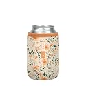 Sok It CanSok Sleeve for Beer &amp; Soda Insulated Neoprene Cover (Blush Blossoms, 12oz Can Sleeve)