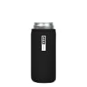 Sok It CanSok Sleeve for Beer &amp; Soda Insulated Neoprene Cover (Black, 12oz Slim Can Sleeve)