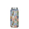 Sok It CanSok Sleeve for Beer &amp; Soda Insulated Neoprene Cover (Garden Quilt, 12oz Slim Can Sleeve)