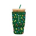Sok It JavaSok Iced Coffee &amp; Cold Soda Insulated Neoprene Cup Sleeve (Get Lit, Large: 30-32oz)