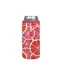 Sok It CanSok Sleeve for Beer &amp; Soda Insulated Neoprene Cover (Sunshine Slices, 12oz Slim Can Sleeve)