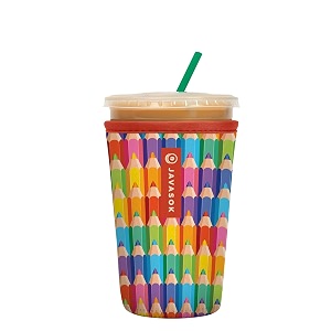 sok it javasok iced coffee amp cold soda insulated neoprene cup sleeve work of art medium 22-28oz