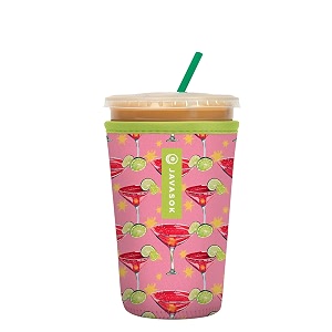 sok it java sok iced coffee amp cold soda insulated neoprene cup sleeve lime after lime medium 22-28oz