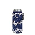 Sok It Can Sok Can Sleeve for Beer &amp; Soda Insulated Neoprene Cover (50th State Flower, 12oz Slim Can Sleeve)