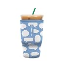 Sok It JavaSok Iced Coffee & Cold Soda Insulated Neoprene Cup Sleeve (Big Ideas, Large: 30-32oz)