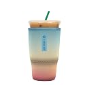 Sok It Java Sok Iced Coffee &amp; Cold Soda Insulated Neoprene Cup Sleeve (Daylight, Large: 30-32oz)