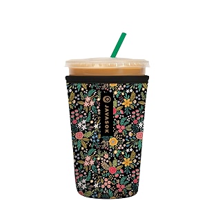 sok it javasok iced coffee amp cold soda insulated neoprene cup sleeve english garden picnic medium 22-28oz