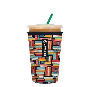 sok it javasok iced coffee amp cold soda insulated neoprene cup sleeve well read medium 22-28oz