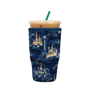 sok it javasok iced coffee amp cold soda insulated neoprene cup sleeve castle in the sky large 30-32oz