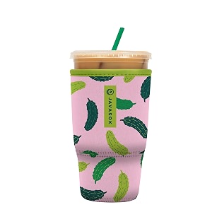 sok it javasok iced coffee amp cold soda insulated neoprene cup sleeve pickle me pink large 30-32oz