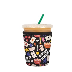 sok it javasok iced coffee amp cold soda insulated neoprene cup sleeve game night small 16-20oz