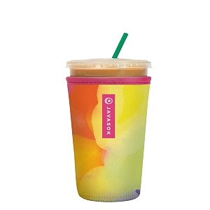sok it javasok iced coffee amp cold soda insulated neoprene cup sleeve color burst medium 22-28oz