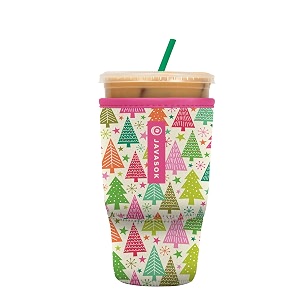 sok it javasok iced coffee amp cold soda insulated neoprene cup sleeve festive forest large 30-32oz