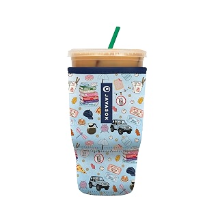 sok it javasok iced coffee amp cold soda insulated neoprene cup sleeve fast talker large 30-32oz