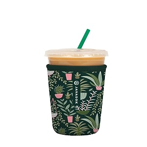 sok it javasok iced coffee amp cold soda insulated neoprene cup sleeve green living small 16-20oz