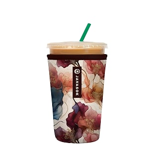 sok it javasok iced coffee amp cold soda insulated neoprene cup sleeve watercolor whisper medium 22-28oz