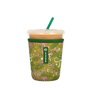 sok it javasok iced coffee amp cold soda insulated neoprene cup sleeve tied with cheer small 16-20oz
