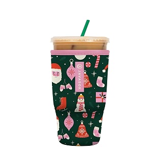sok it javasok iced coffee amp cold soda insulated neoprene cup sleeve tis the season large 30-32oz