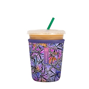 sok it javasok iced coffee amp cold soda insulated neoprene cup sleeve butterfly galaxy small 16-20oz