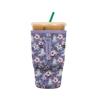 sok it javasok iced coffee amp cold soda insulated neoprene cup sleeve ghostly garden large 30-32oz