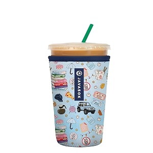 sok it javasok iced coffee amp cold soda insulated neoprene cup sleeve fast talker medium 22-28oz